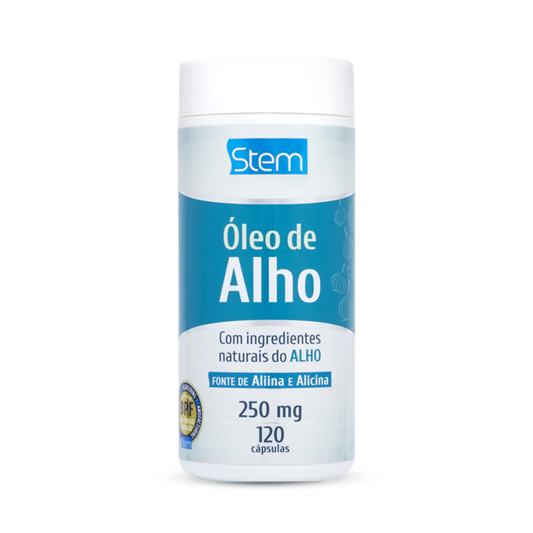 Óleo de Alho - 120 cáp