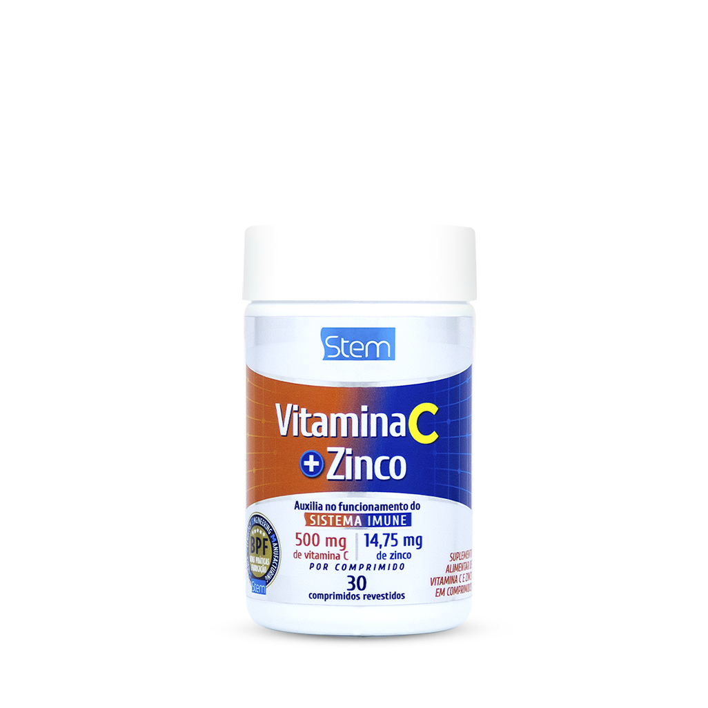 Vitamina C + Zinco - 30 cp